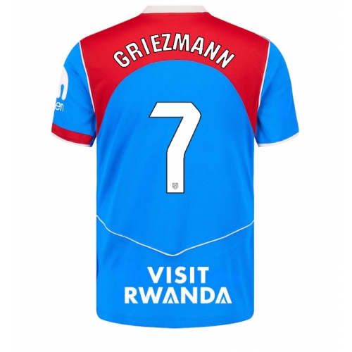 Billige Fotballdrakt Atletico Madrid Antoine Griezmann #7 Replika Tredjedrakt 2025-26 Kortermet Billige Fotballdrakt Atletico Madrid Antoine Griezmann #7 Replika Tredjedrakt 2025-26 Kortermet